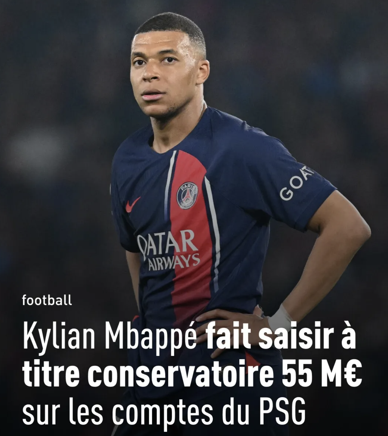 姆巴佩上诉欧足联:取消巴黎欧冠资格!